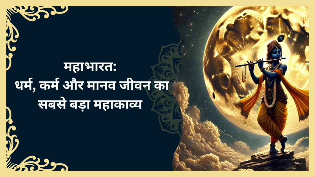 महाभारत: धर्म, कर्म और मानव जीवन का सबसे बड़ा महाकाव्य